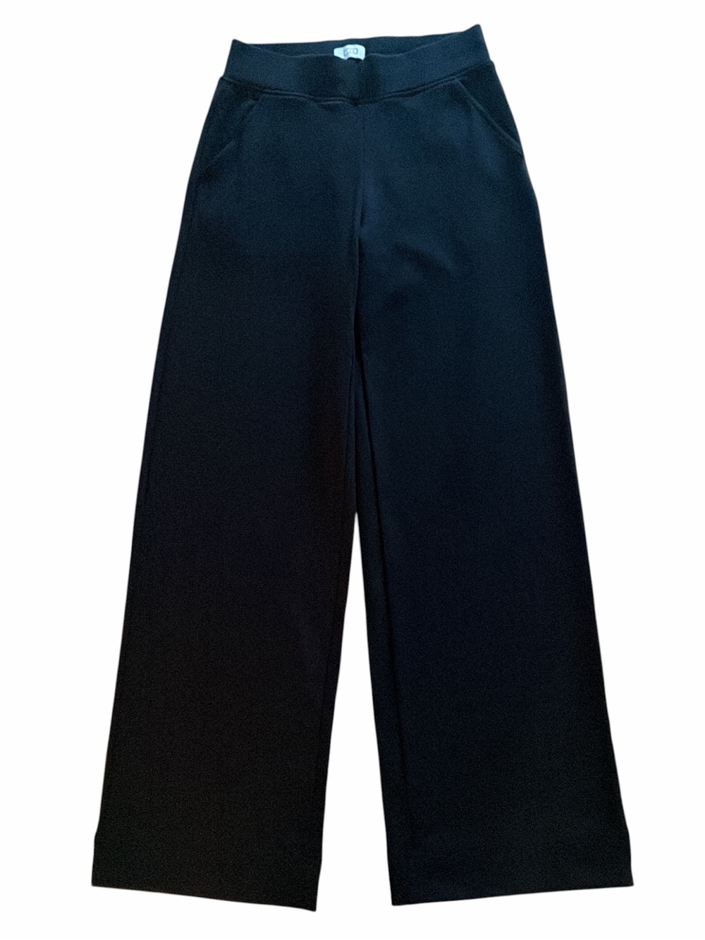 AYR Wide-Leg Black Pull-On Pants